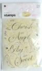 Basic Grey Clear Stamp Sets Dinosaurs Dino Baby Sentiments Inspire Me Too Sweet