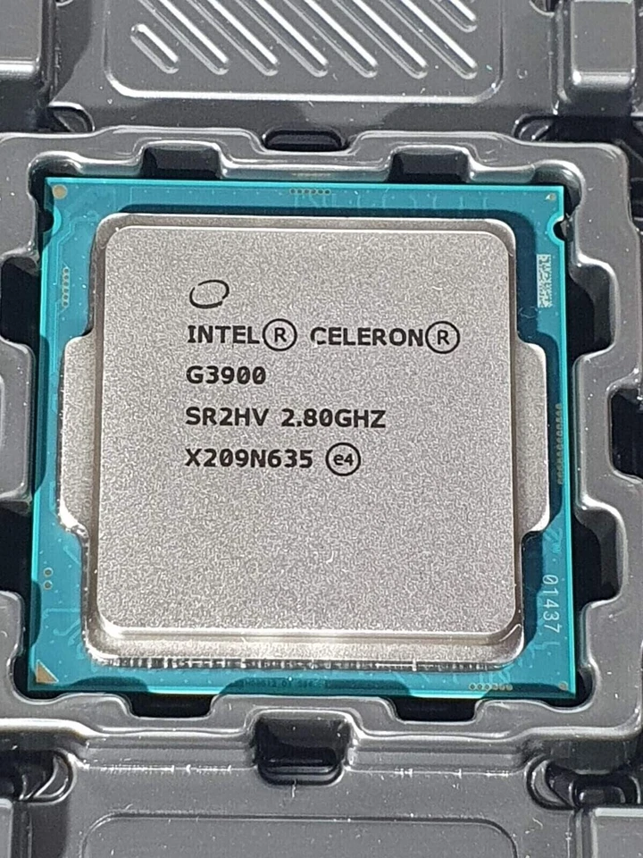 Intel Celeron G3900 Tray (SR2HV) Socket 1151, 14nm, CM8066201928610  _0,01_6  UR - Bild 1 von 2