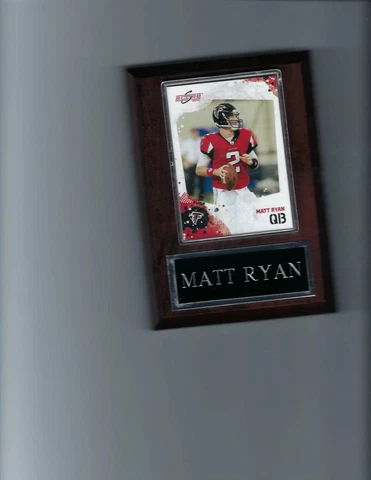 MATT RYAN PLAQUE ATLANTA FALCONS FOOTBALL NFL    C2 Cover
