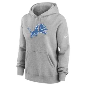 Nike Women’s NFL Hoodie – Detroit Lions – XXL – Charcoal Heather Sweatshirt - Picture 1 of 1