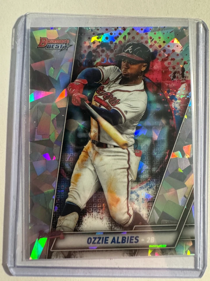 K202,676 - 2019 Bowman's Best Atomic Refractors #54 Ozzie Albies - Image 1 of 1
