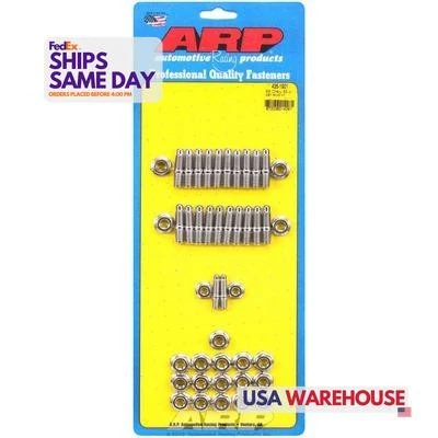 Arp 435-1901, Kit Pulido Acero Inoxidable Bbc S/S Aceite Pan Stud Kit Rendimiento Foto 1 de 4