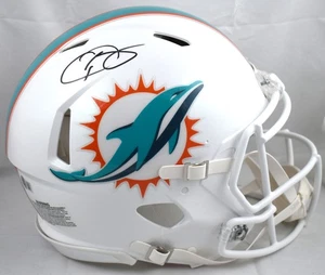 Odell Beckham Jr. Signierter authentischer Dolphins F/S Speed Helm - Beckett W Holo - Bild 1 von 5
