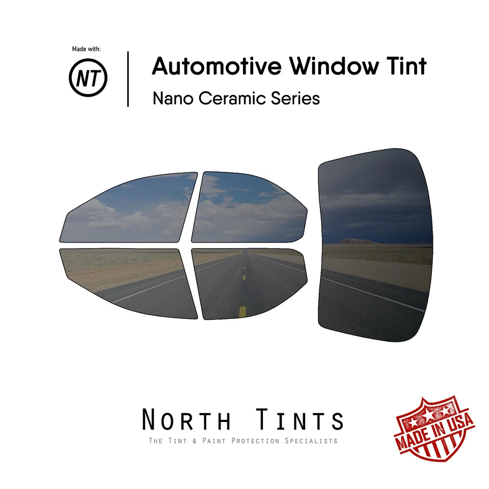 Película de tinte de ventana precortada nano cerámica vidrio para automóvil para Chrysler Cirrus 1995-2000 Foto 1 de 4