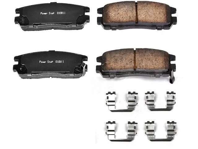 Rear Brake Pad Set For 1999-2001 Isuzu VehiCROSS 2000 WB123DD - Image 1 of 1