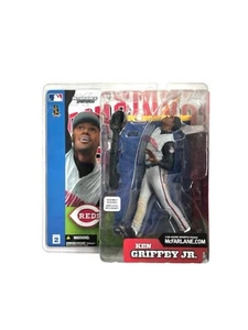 vintage ken griffey jr cincinnati reds figure toy mcfarlane series 2 NIB NOS 00s - Picture 1 of 5
