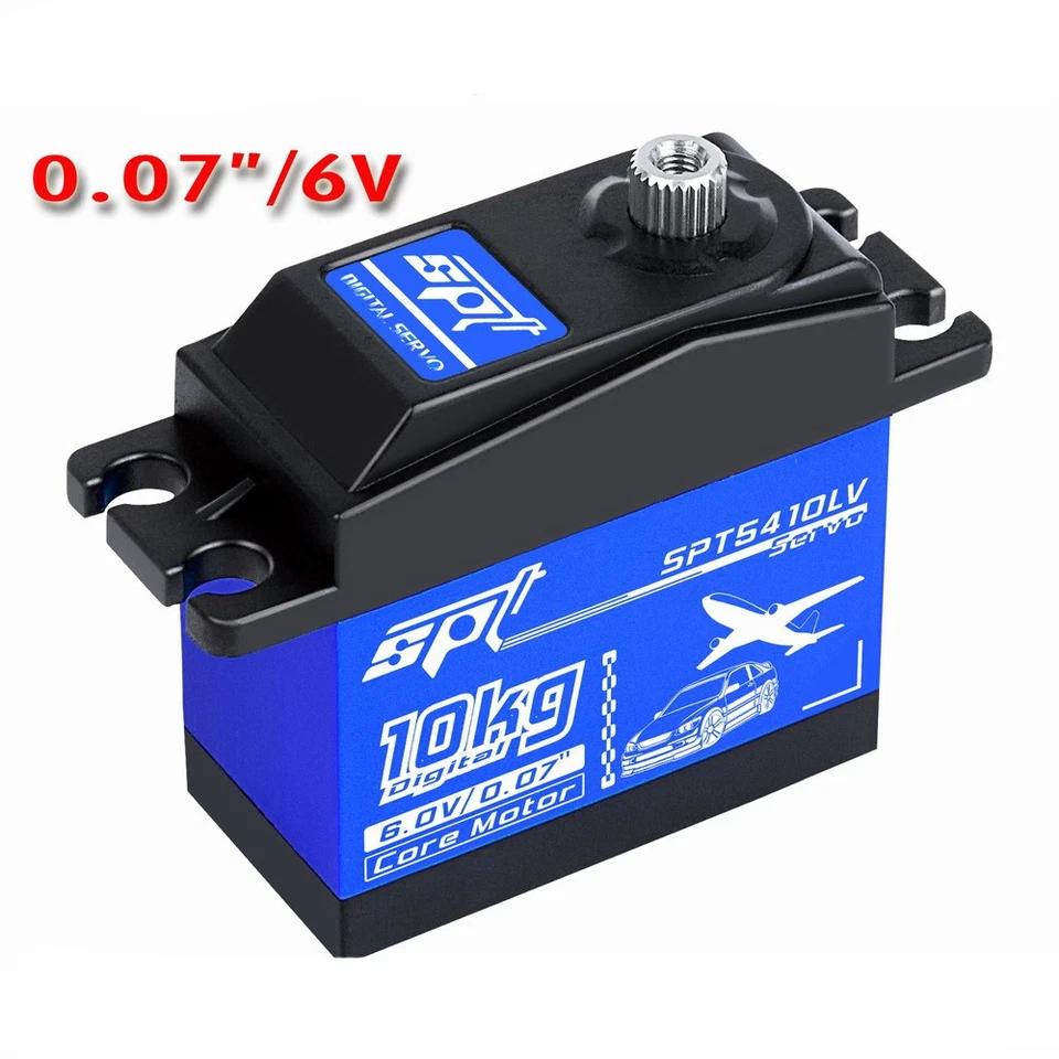 10kg Hochgeschwindigkeits-Servo-Metallgetriebe für 1:10 Drift RC Car Robot Arm - Bild 1 von 4