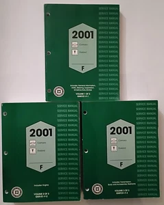 2001 CHEVY CAMARO PONTIAC FIREBIRD Shop Service Manual Set (3) GM - Foto 1 di 5