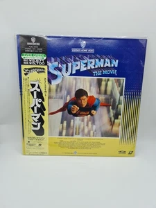 Superman Laserdisc With Obi Original Warner Home Video LD - Picture 1 of 4