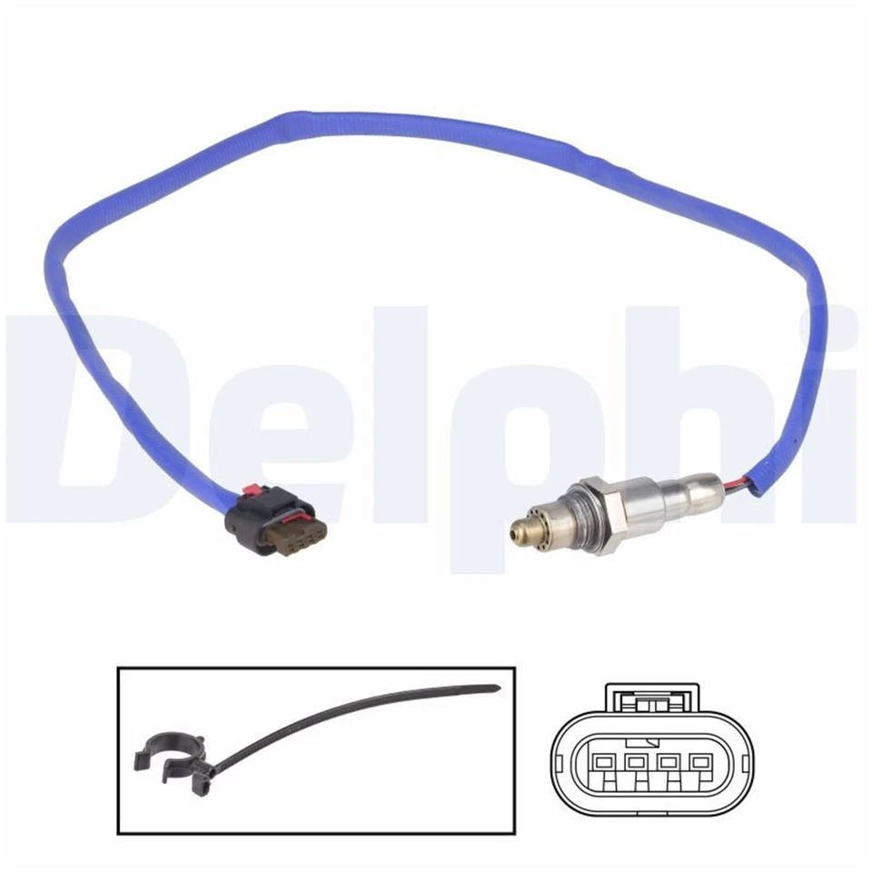 Sonda lambda Delphi per Ford C-Max Focus Grand Kuga Tourneo Transit - Immagine 1 di 4