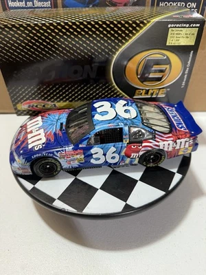 Ken Schrader ELITE #36 M&M’s 4th of July 2001 1:24 Nascar Diecast - Image 1 of 4