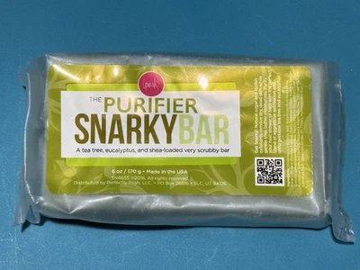 Perfectly Posh *THE PURIFIER SNARKY BAR - Tea Tree, Eucalyptus, Shea Scrubby Bar - Image 1 of 2