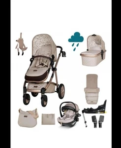 Cosatto Wow 2 Everything i-Size Travel System Bundle in A2 Whisper New Boxed New - Picture 1 of 14