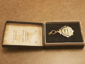 Reloj Albert Chain deportivo fútbol americano vintage 1939 con sello oro 9 quilates 8,67 g - Imagen 1 de 11