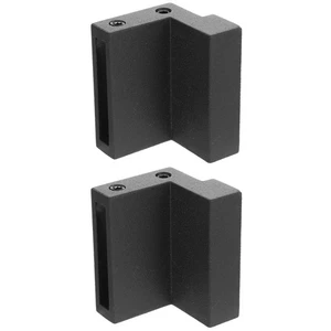Protector montado en el suelo para accesorios de herrajes de puerta de 2 unidades - Imagen 1 de 12