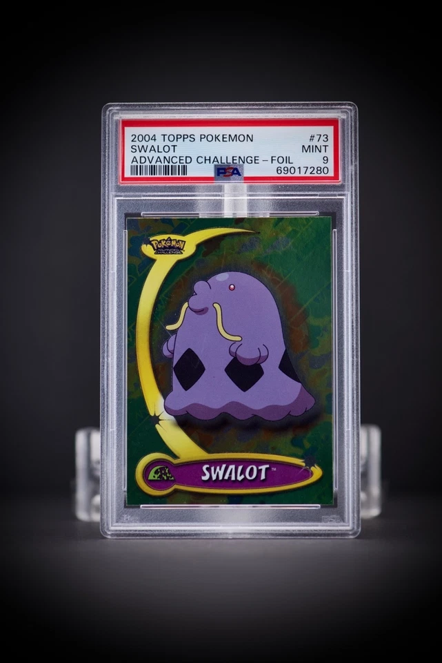 2004 Topps Pokemon Advanced Challenge 73 Swalot Foil PSA 9 - Image 1 of 1