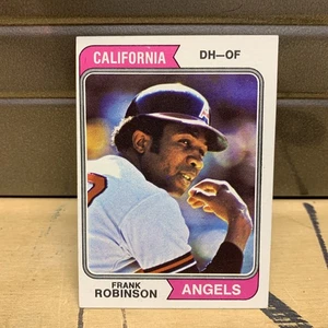 1974 Topps Frank Robinson 55 Baseball Card Vintage Ángels  - Bild 1 von 2