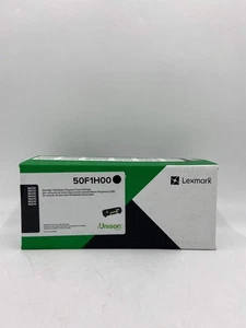 Neue Lexmark 50F1H00 schwarze Tonerkassette - Bild 1 von 6