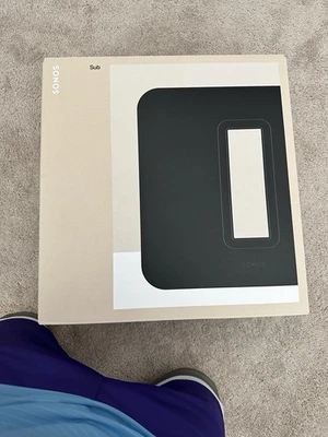 Subwoofer Sonos Sub Gen3 negro - negro sellado con Apple Music de $80 incluido Foto 1 de 3