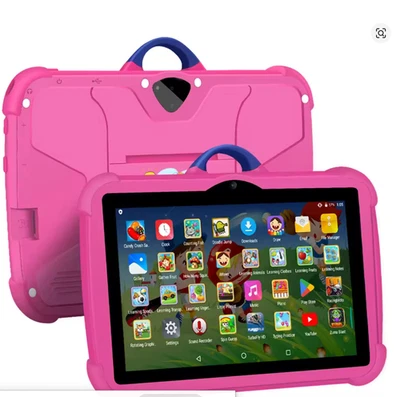 Tablet infantil 7"" Android Quad Core 4GB RAM 64GB ROM | Jogos educativos de aprendizagem - Imagem 1 de 3