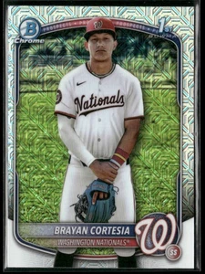 2025 Bowman Chrome #BCP-211 Brayan Cortesia Prospects Mojo - Foto 1 di 2