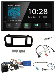 Kenwood Bluetooth Lenkrad DAB USB 2DIN Autoradio für Citroen Spacetourer Jumpy o - Bild 1 von 12