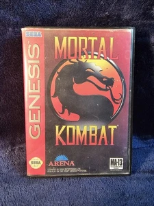 Mortal Kombat Sega Genesis Complete CIB Cleaned & Tested Authentic - Picture 1 of 10