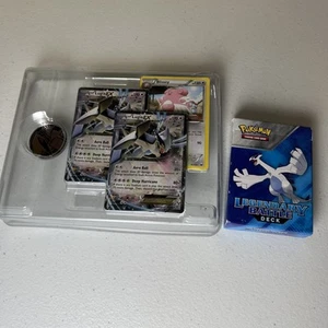 Pokémon Mazzo Battaglia Leggendario: Lugia 2017 Scatola Aperta Lp-MN - Foto 1 di 13