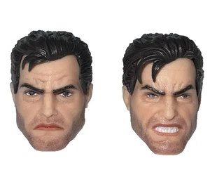 LOTE DE 2 CABEZAS DE CASTIGADOR de Marvel Legends Gamerverse Nick Fury serie de figuras de 6" - Imagen 1 de 8