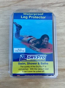 DryPro Impermeabile Grande Protezione Mezza Gamba Guarnizione Sottovuoto Cast Cover HL 15 USA NUOVO - Foto 1 di 2