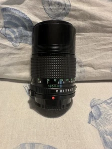 Excelente teleobjetivo Canon nuevo FD NFD 135 mm f3,5 MF de JAPÓN que vale la pena echarle un vistazo - Imagen 1 de 7