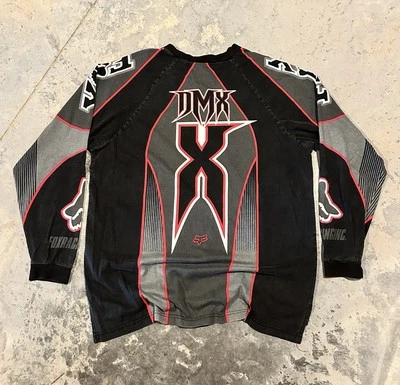 Vintage 2000 Fox Racing DMX Motorcross Jersey Size XL Rap Ruff Ryders Rare Y2K - Image 1 of 4