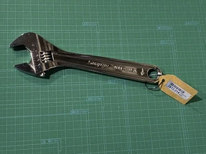Snap-on AD8C 8“ Length Chrome Smooth Jaw Adjustable Wrench - Picture 1 of 6