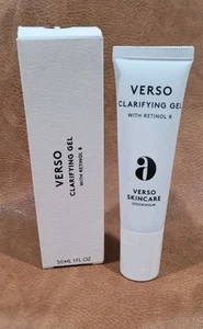 Verso Clarifying Gel #6 with Retinol 8,  1 oz 30 ml Full Size NIB  - Picture 1 of 4