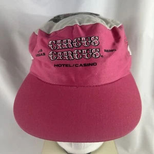 Gorra Circus Circus Las Vegas Hotel Casino Pintores Rosa Snapback - Imagen 1 de 8