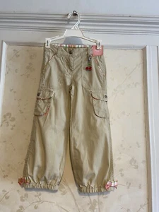 NWT Gymboree Girls Cherry Cargo Pants  4 - Picture 1 of 7