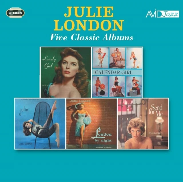 Julie London: Five Classic Albums (CD) NEW - Imagem 1 de 1