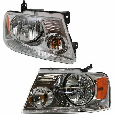 Nuevo juego de 2 faros laterales para conductor y pasajero para Ford F-150 Lincoln Mark LT Foto 1 de 4