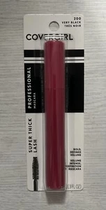 COVERGIRL Professional Super Thick Lash Mascara, 200 Very Black 0.3 fl oz New - Picture 1 of 1