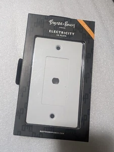 New Buster And Punch London Electricity 1 G 1G Plate White NPL-143581 - Picture 1 of 4