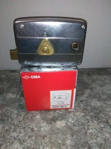 SERRATURA CISA DA APPLICARE 50571 PER CANCELLI SINISTRA ENTRATA 60 - Foto 1 di 1
