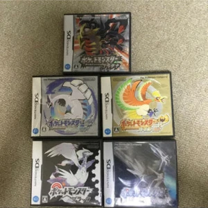 Pokemon Soul Silver Platinum Diamond Black Gold set / Nintendo DS NDS /Japanese - Picture 1 of 2
