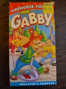 "Gabby: Firehouse Follies", 4 cartoons, VHS Tape (UAV, 1996) - Picture 1 of 3