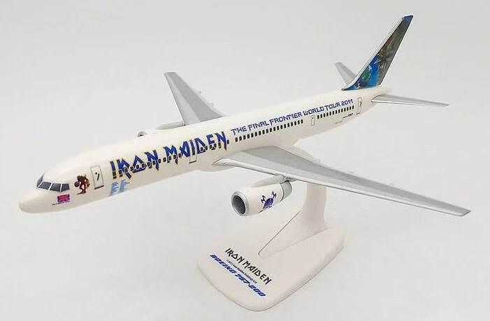 ¡Nuevo! Herpa 613262 Iron Maiden "Ed Force One" Boeing 757-200 1/200 modelo a presión Foto 1 de 1