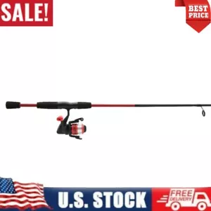 5'6" Spinning Fishing Rod and Reel Combo Medium Power EVA Split Grip Handle - Picture 1 of 7