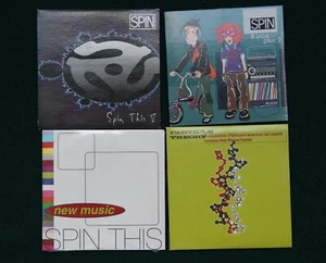 (4) 1990's Musical Sample Discs Spin This Spin Magazine Weezer Sponge Free Ship - Bild 1 von 2