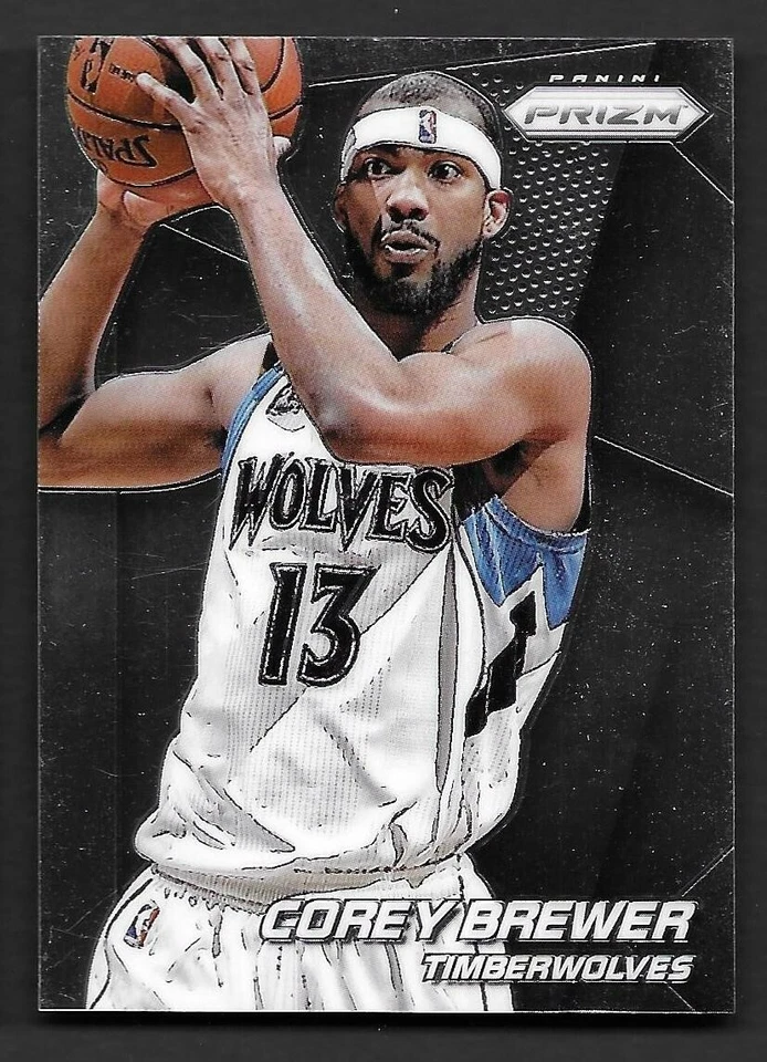 2014-15 Panini Prizm #149 Corey Brewer Minnesota Timberwolves - Image 1 of 1