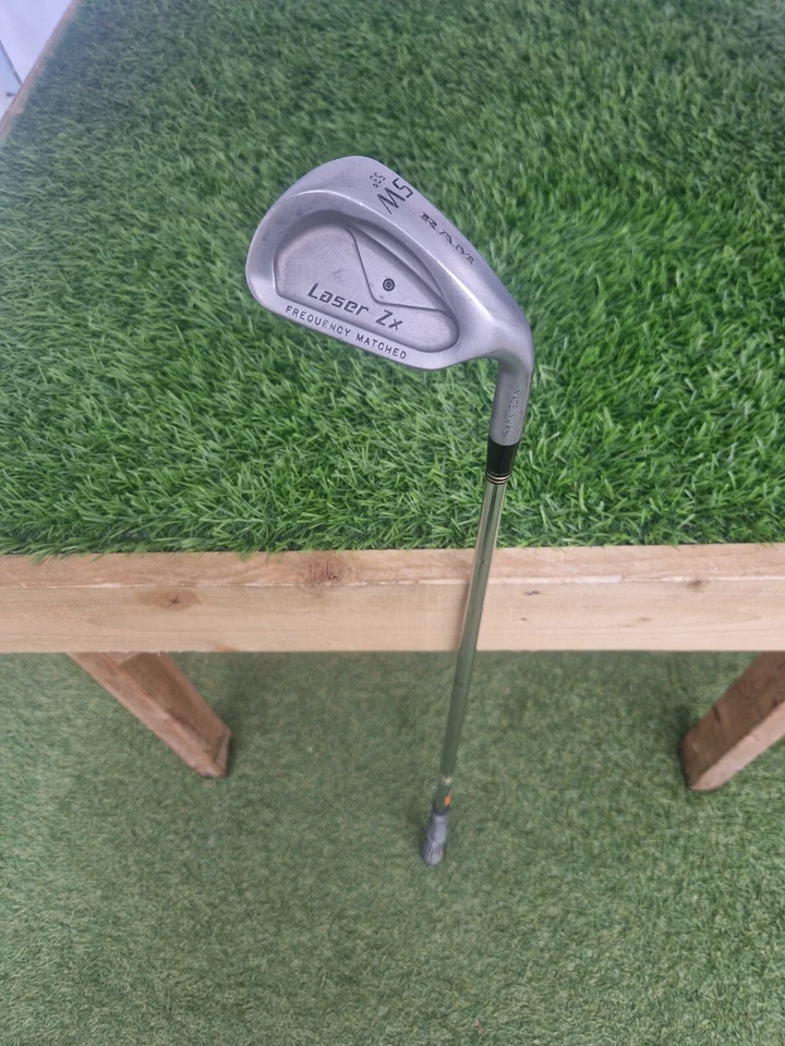 RAM Laser ZX Frequency Matched 53* Sand Wedge - Stiff Flex Steel Shaft - RH - Image 1 of 4