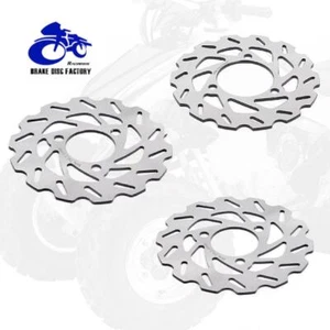 Front Rear Brake Disc Rotors For Honda Sportrax 450 TRX450ER TRX 450R 2004-2013 - Picture 1 of 17
