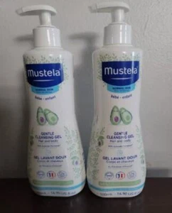 (2) Mustela, Gentle Cleansing Hair and Body Gel with Avocado, 500ml - Picture 1 of 2